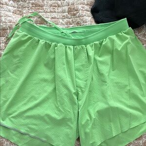 Lululemon Athletica Lime Green Shorts